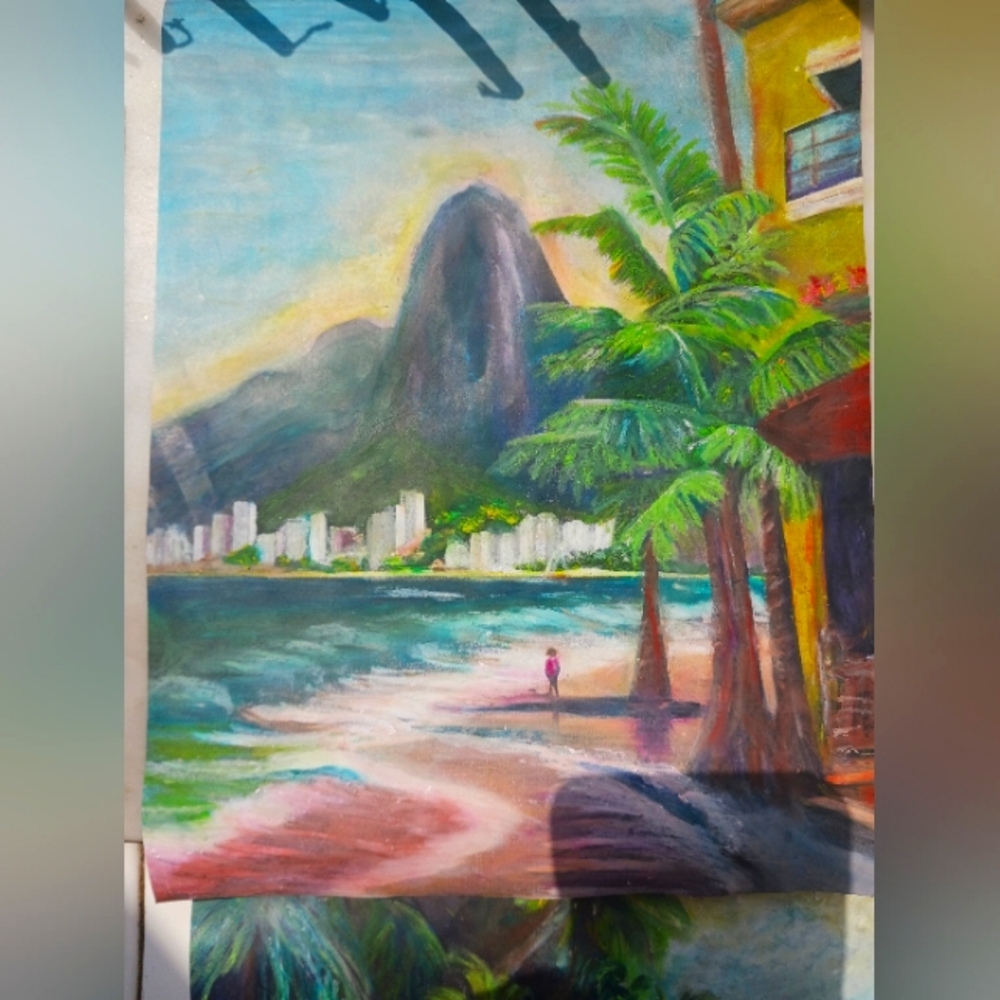 Beach in Rio de Janerio Braizl
